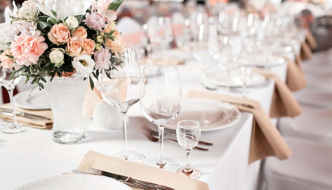 Réunions et événements - Hôtel générique - Réunions et événements - Générique - Mariage - Décoration de table de mariage