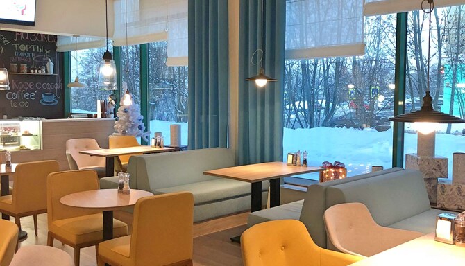 Park Inn by Radisson, Poliarnie Zori Murmansk - Café