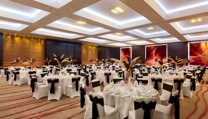Park Plaza London Riverbank – Tagungen – Ballsaal – Abendessen