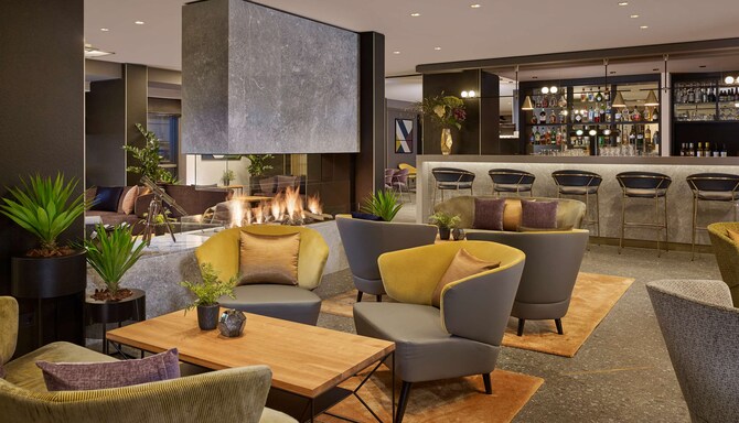 Park Plaza Utrecht - Fireplace