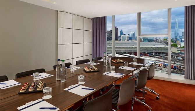 Park Plaza Westminster Bridge London - Camera con vista sulla città