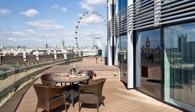 Park Plaza Westminster Bridge London - Terrasse du penthouse
