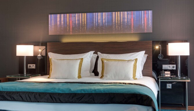Radisson Blu Daugava Hotel, Riga - Junior Suite Bed
