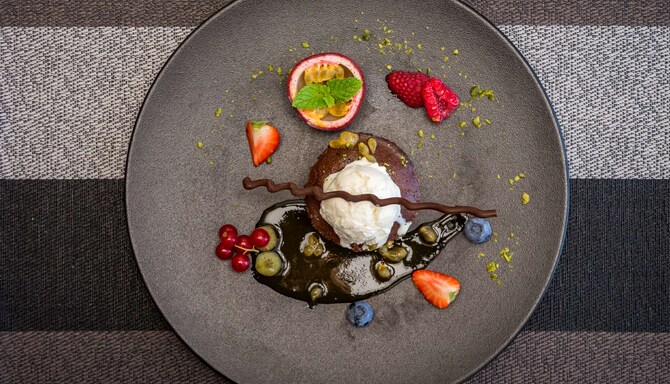 Radisson Blu Daugava Hotel, Riga - Restaurant Dessert