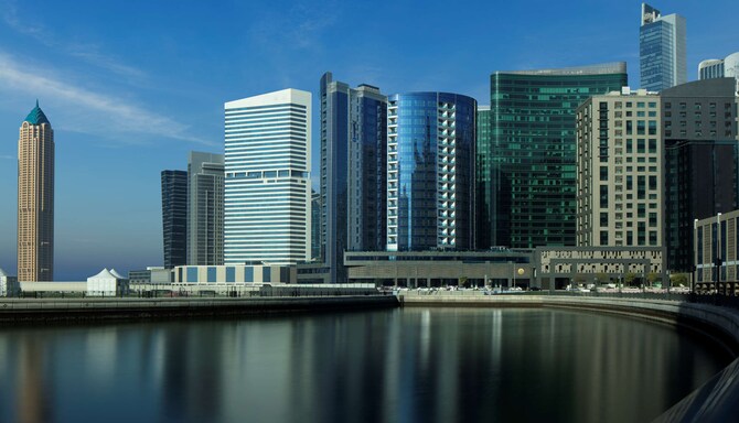 Radisson Blu Hotel, Dubai Waterfront - Exterior del hotel