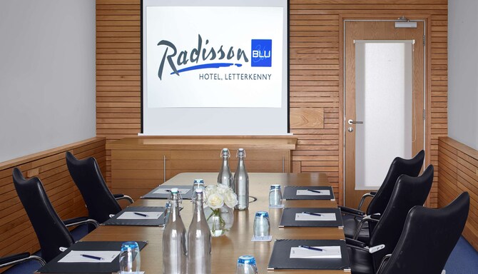 Radisson Blu Hotel, Letterkenny - Yeats and Joyce Meeting Room Boardroom Style