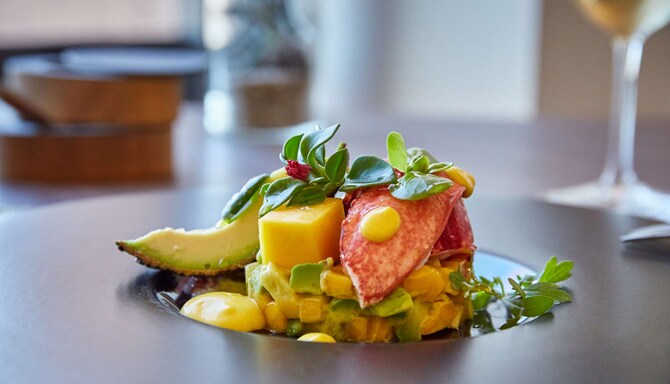 Radisson Blu Hotel, Lyon - Celest Restaurant dish