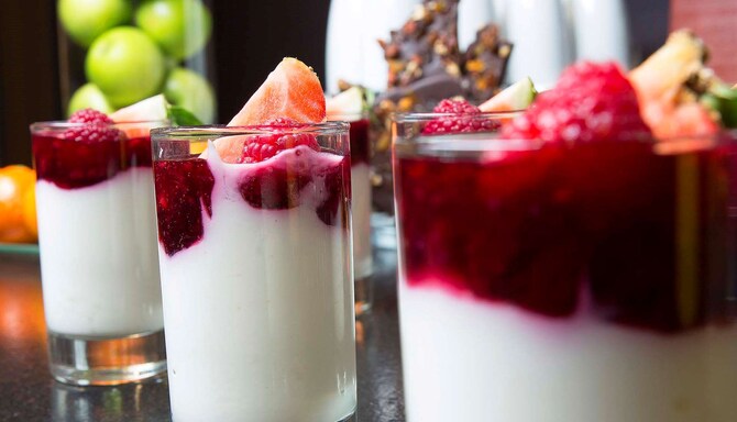Radisson Blu Hotel i Nice – Pause Cafe, jordbærdrikke