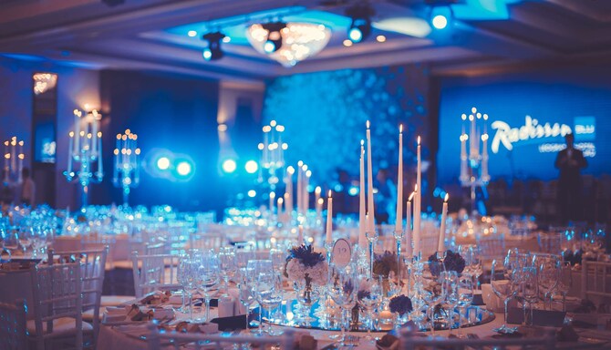 Radisson Blu Leogrand Hotel, Chisinau — званый ужин