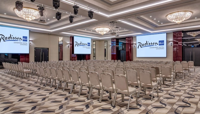 Radisson Blu Leogrand Hotel, Chisinau — зал для мероприятий