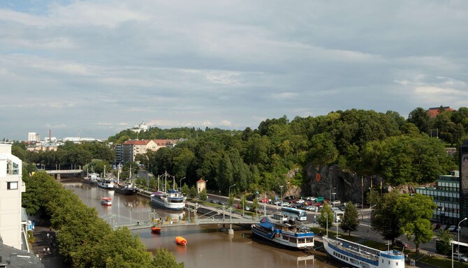 Radisson Blu Marina Palace Hotel, Turku – Fluss Aurajoki