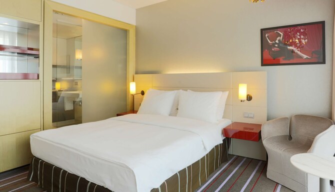 Radisson Blu Media Harbour Hotel Dusseldorf - Kamer