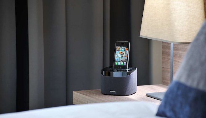 Radisson Blu Plaza Hotel, Ljubljana - Bedside iPhone Speaker/Charger