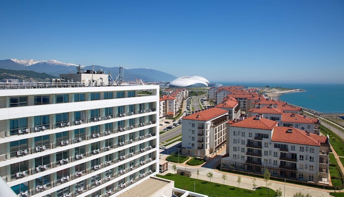 Radisson Blu Resort & Congress Centre, Sochi – Uitzicht vanuit hotel