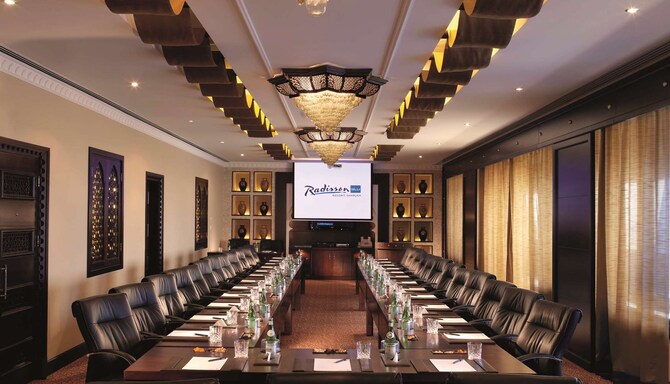 Radisson Blu Resort, Sharjah-United Arab Emirates - Meeting Room