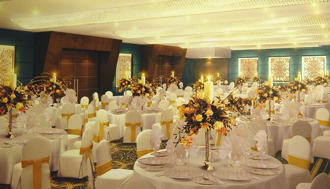 Radisson Blu Resort, Sharjah-United Arab Emirates — банкетный зал Mubarakia