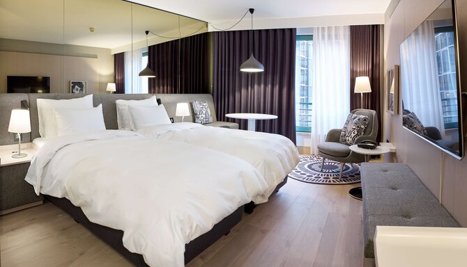 Radisson Blu Royal Hotel, Brussels – Standaard kamer twin bedden