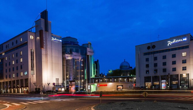 Radisson Blu Royal Hotel, Helsinki - Exterior Night