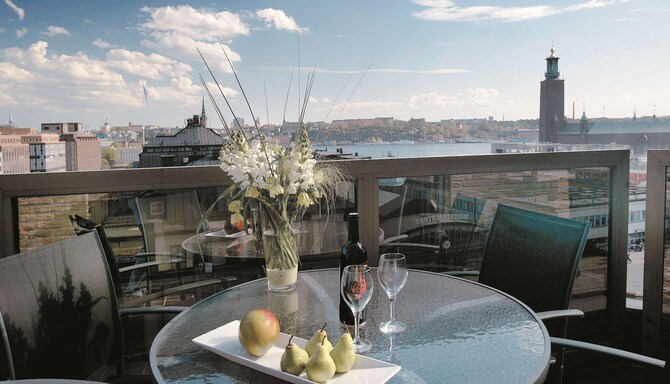 Radisson Blu Royal Viking Hotel, Stockholm - Suite terrace