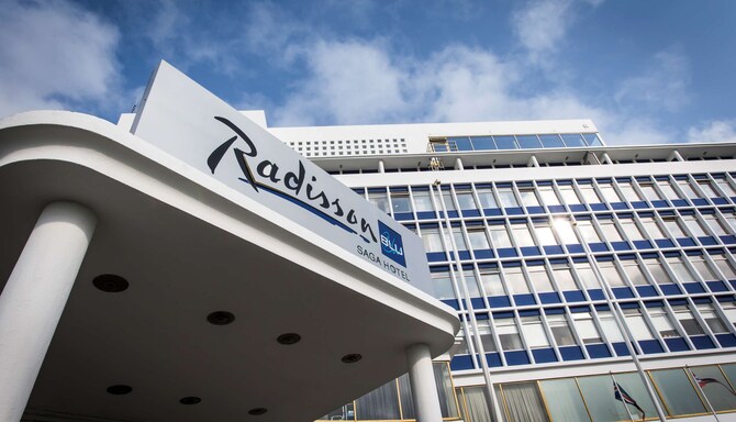 Radisson Blu Saga Hotel, Reykjavik – Außenbereich des Hotels