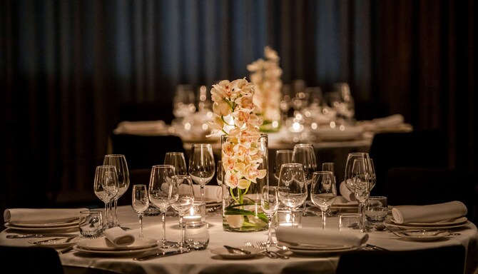 Radisson Blu Scandinavia Hotel, Copenhagen - Meeting room evening dinner