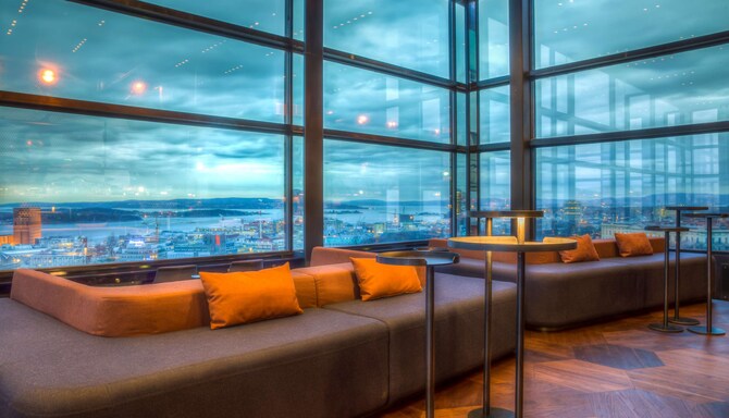 Radisson Blu Scandinavia Hotel Oslo - Summit Bar Lounge