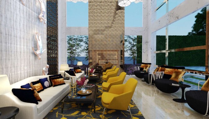 Radisson Lucknow City Center - Lobby
