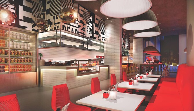 Radisson RED Hotel, Dubai Silicon Oasis - Restaurant