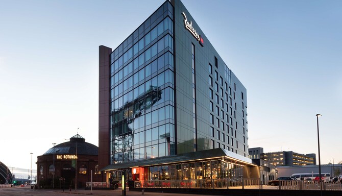Radisson RED Hotel, Glasgow — вид снаружи