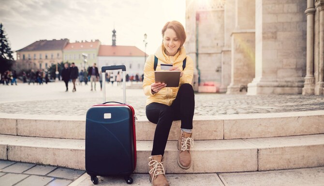 Radisson Rewards Brand - woman traveling