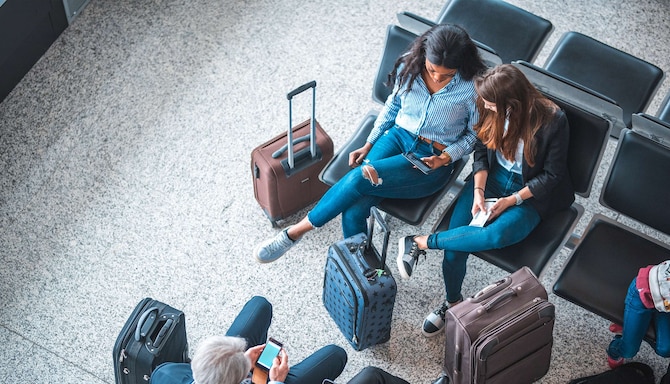 Radisson Rewards Brand - Airport waiting area