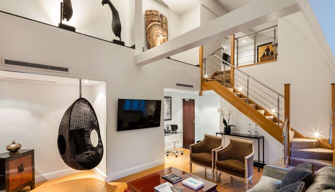 The May Fair London, A Radisson Collection Hotel - Duplex Suite Lounge