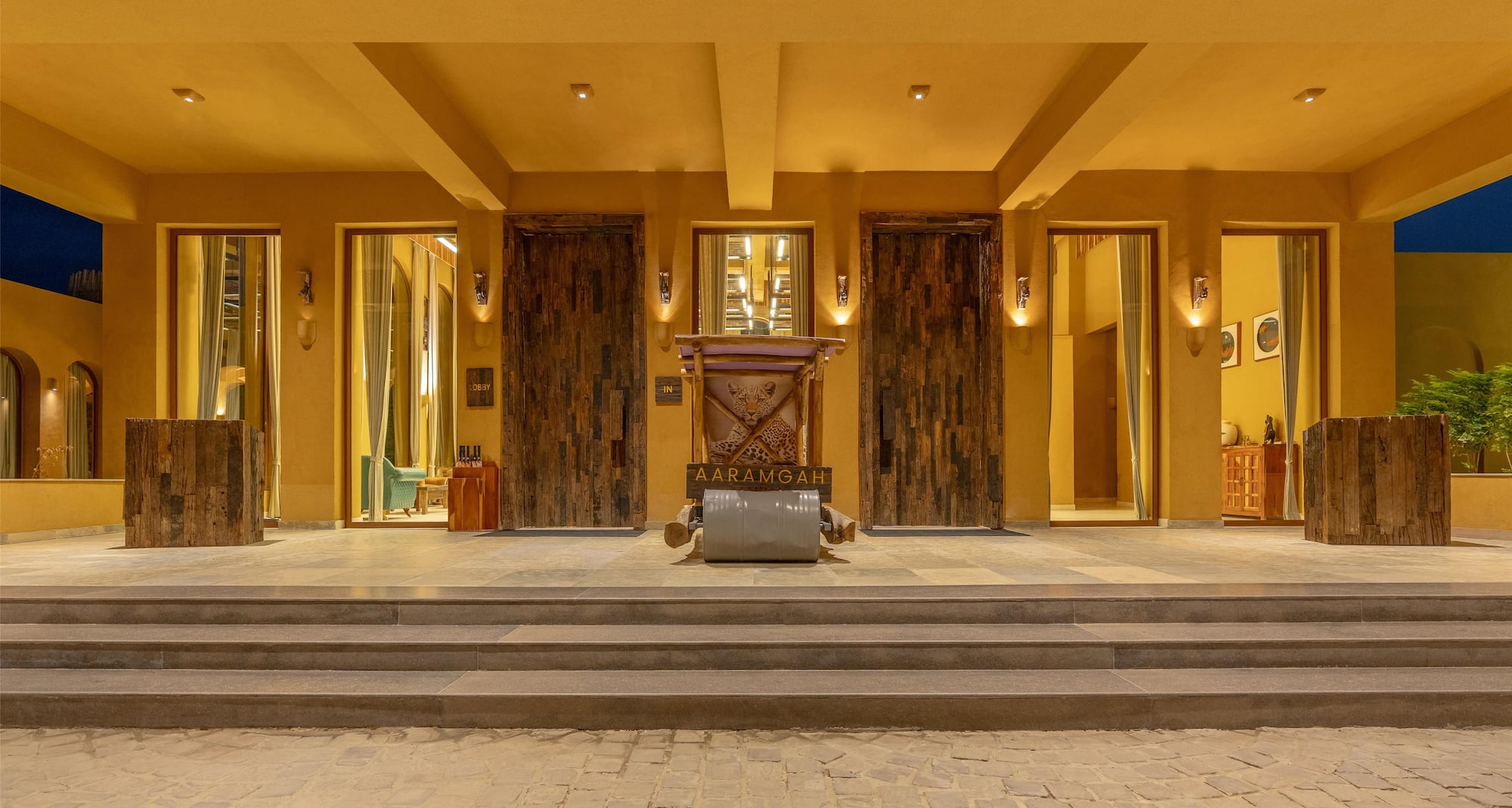 Aaramgah Jawai Resort and Spa, a member of Radisson Individuals Retreats - Lobby Entrance Night