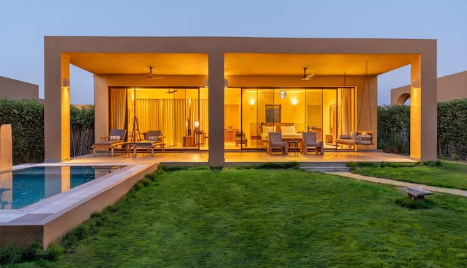 Aaramgah Jawai Resort & Spa, a member of Radisson Individuals Retreats - Villa Backyard Night