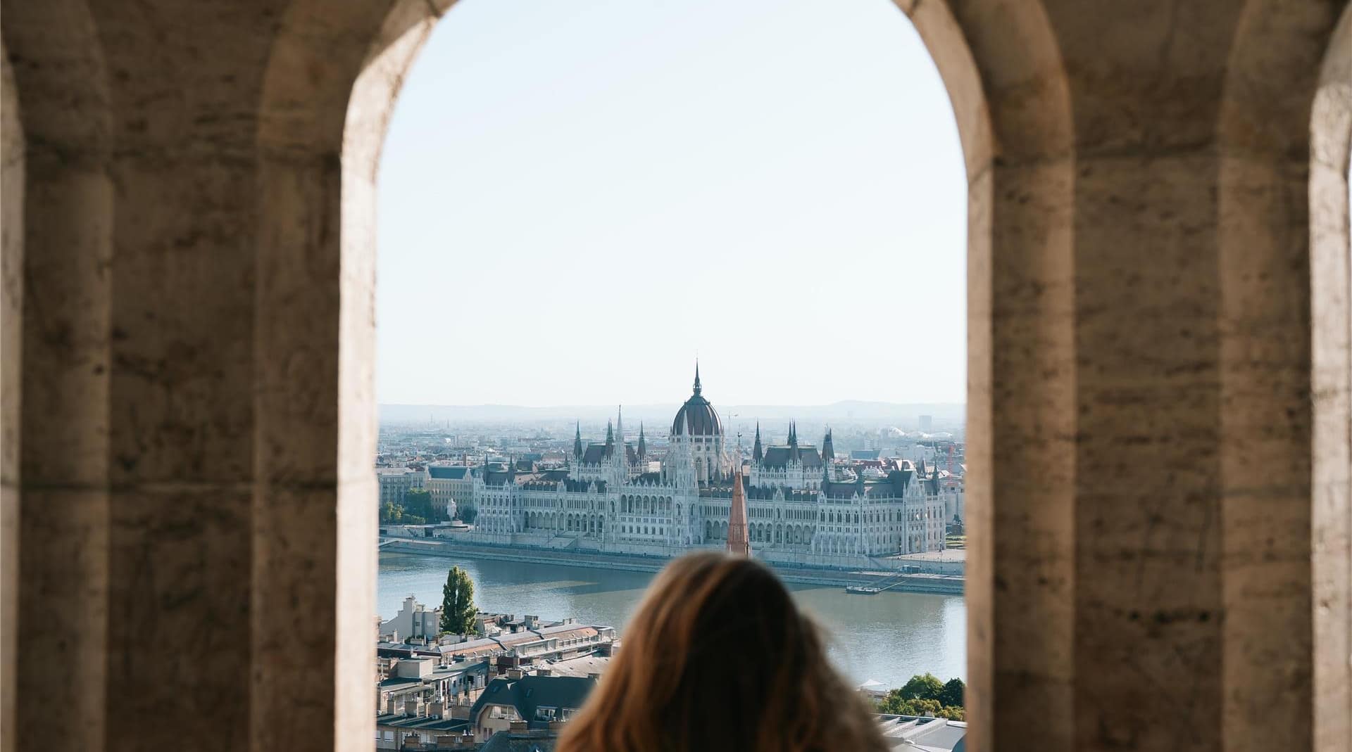 Hungarian Parliament View