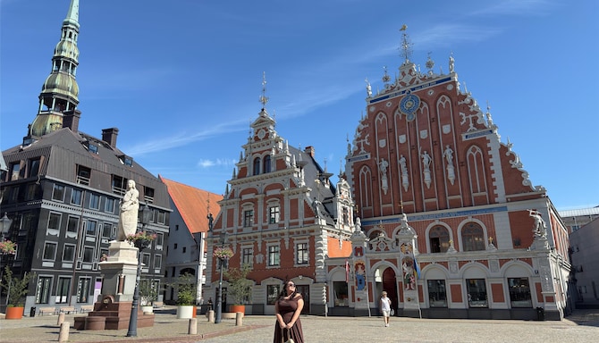 Sightseeing in Riga, Latvia