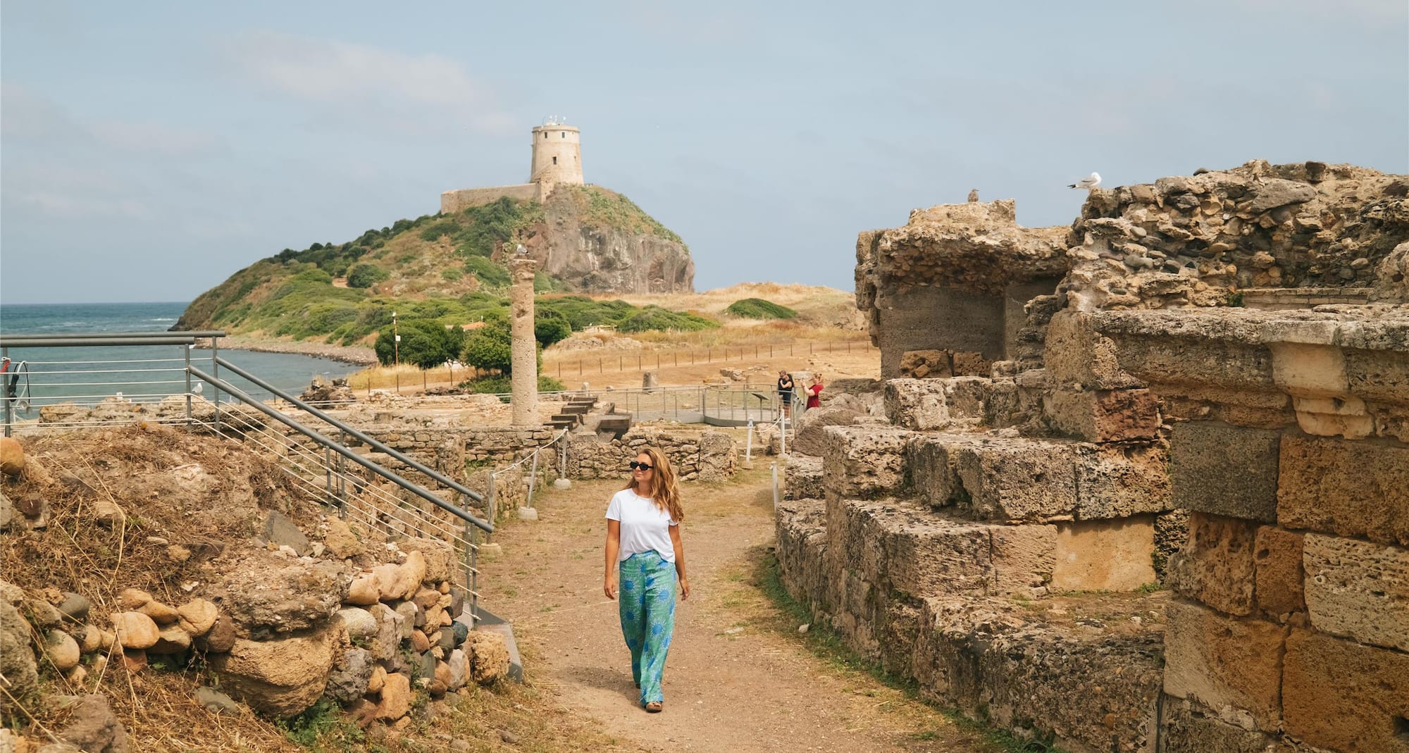 Tranquil walks around Chia Tower