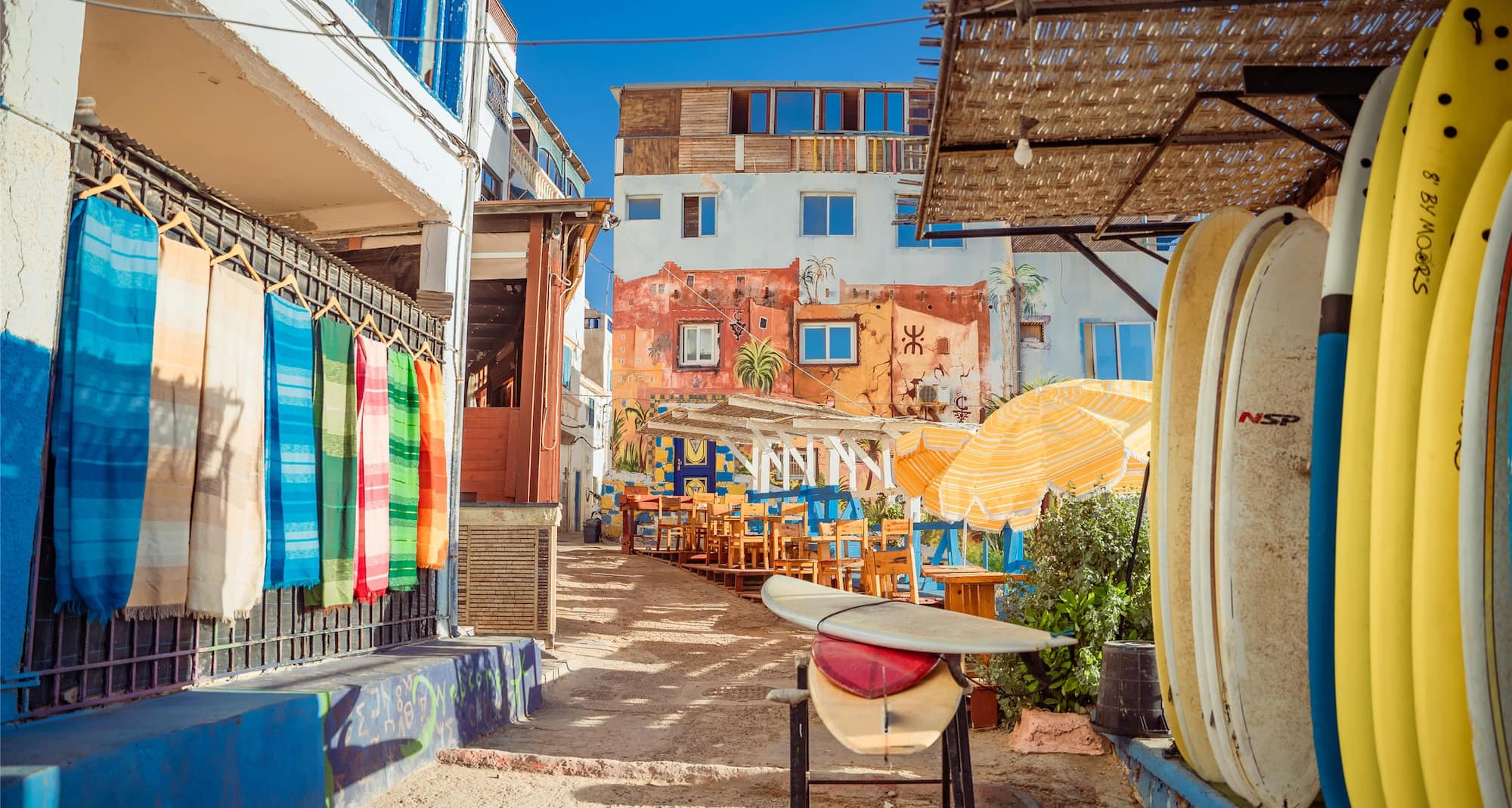 Beautiful village of Taghazout