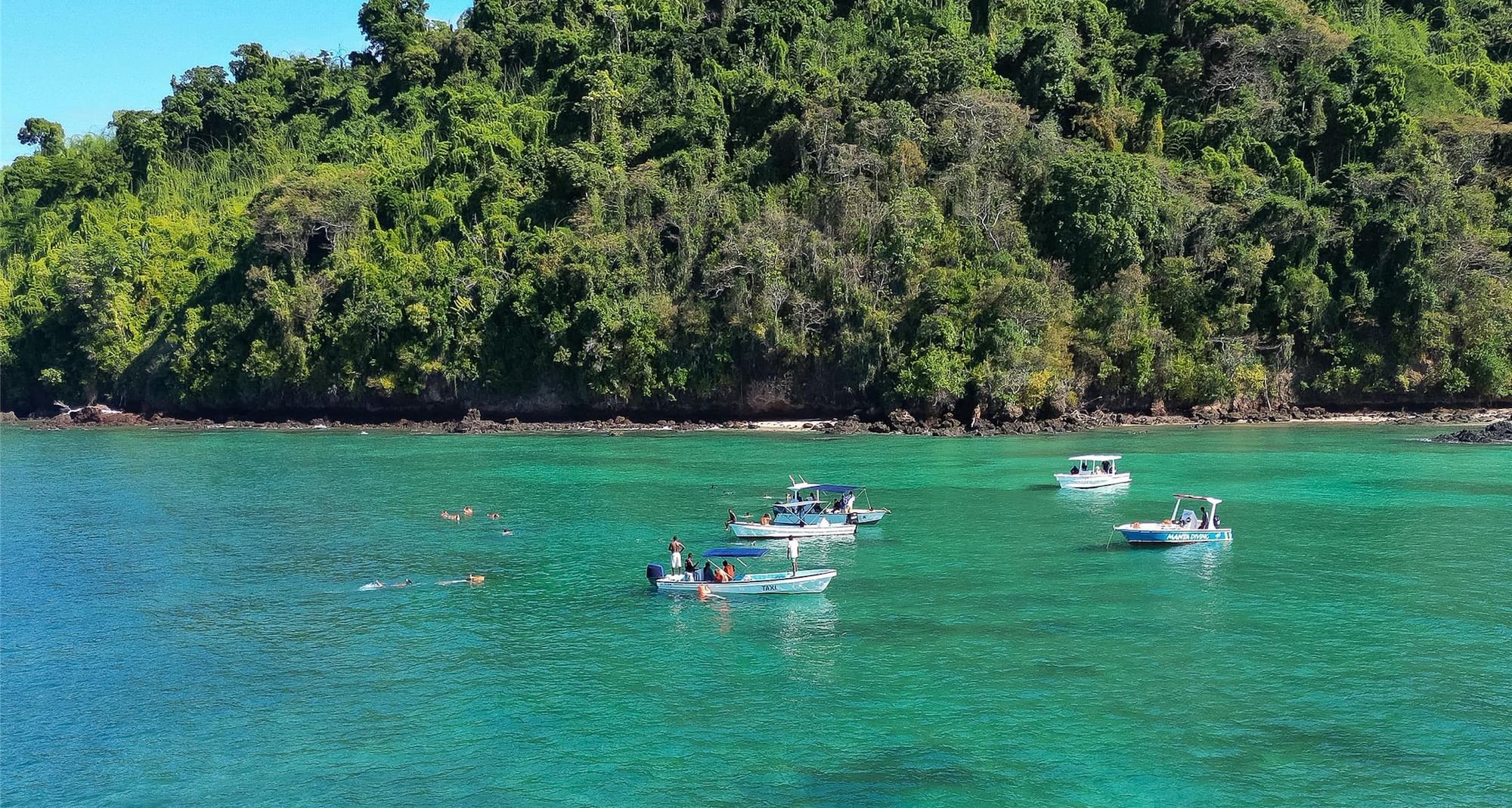 Moments by the crystal-clear waters of Nosy Sakatia