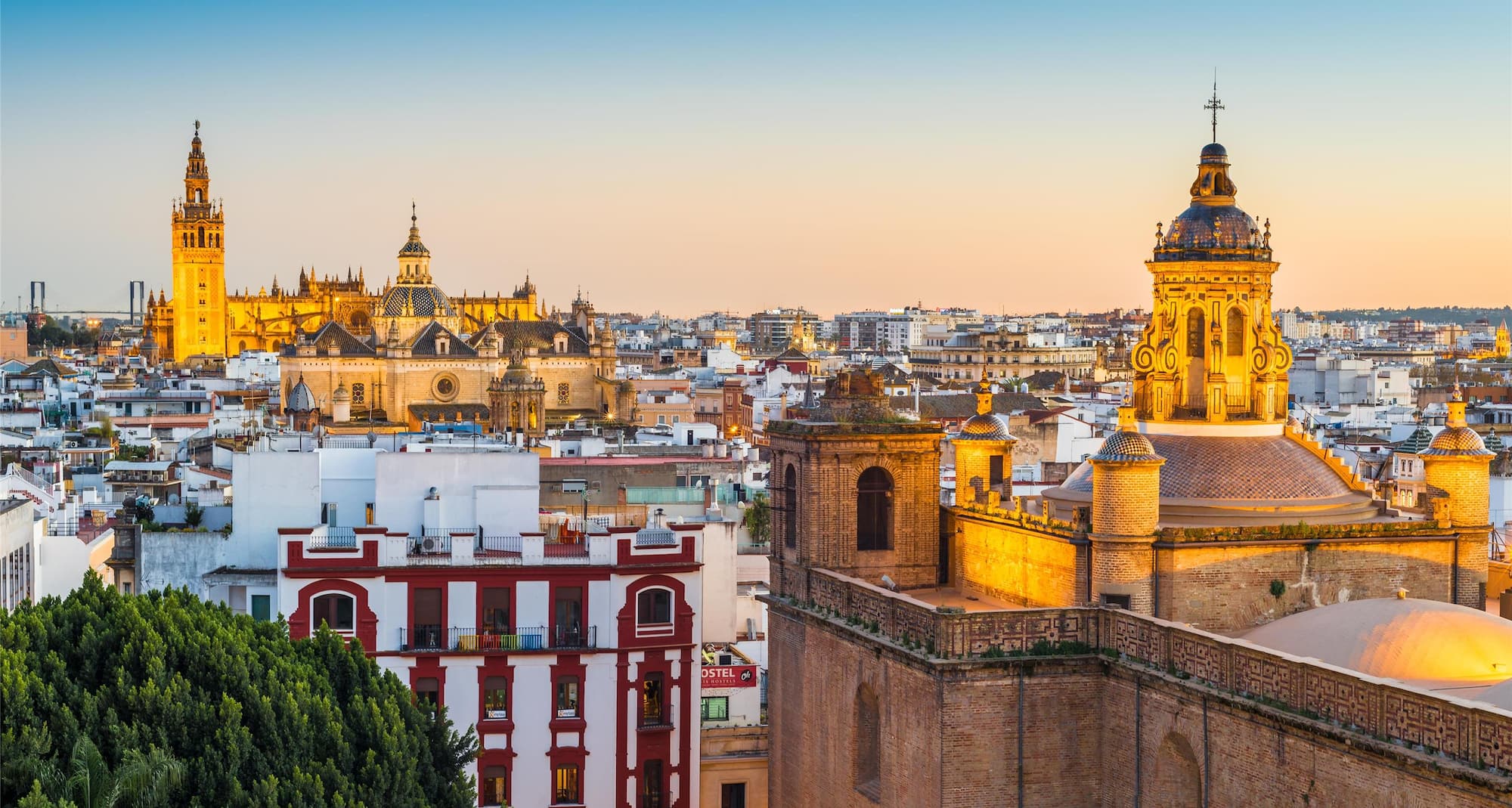 Seville City Panorama