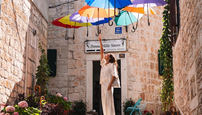 Colorful streets of Old Town