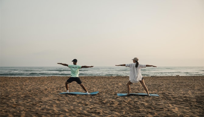 Yoga on the Beach