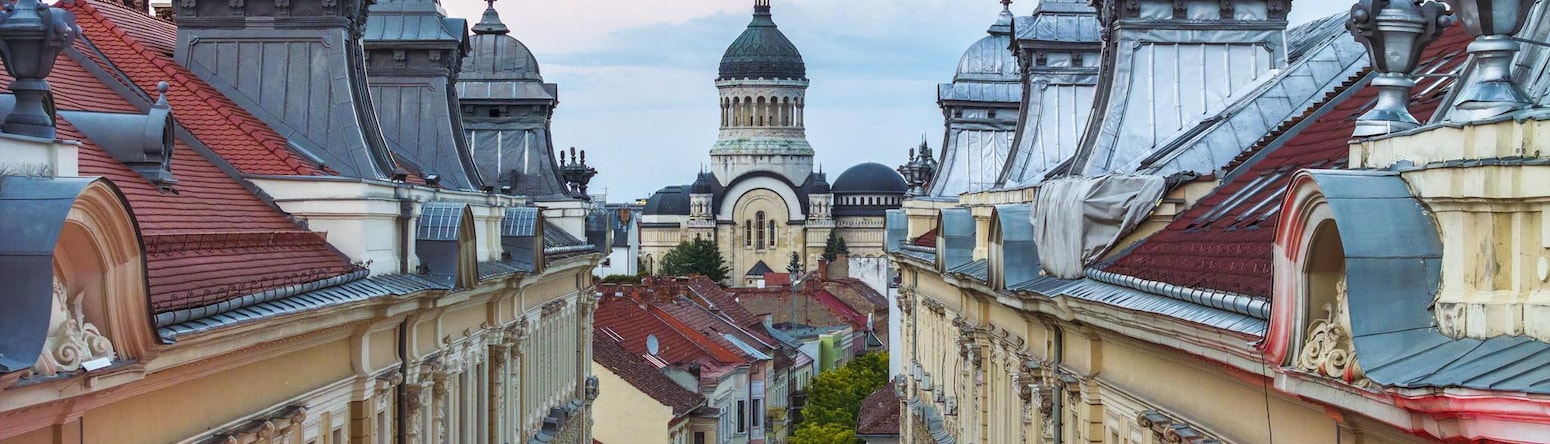 City views in Cluj-Napoca