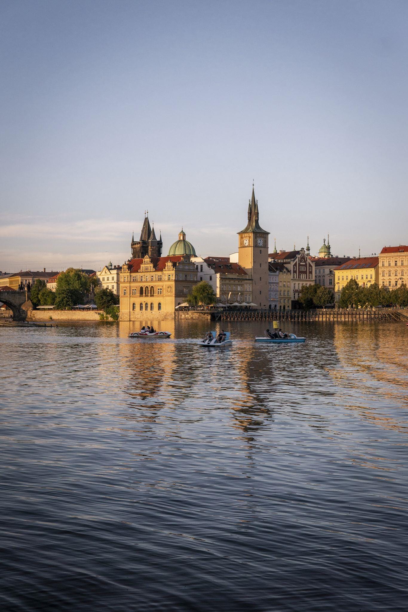 Water Tower and Old Town view, Prague