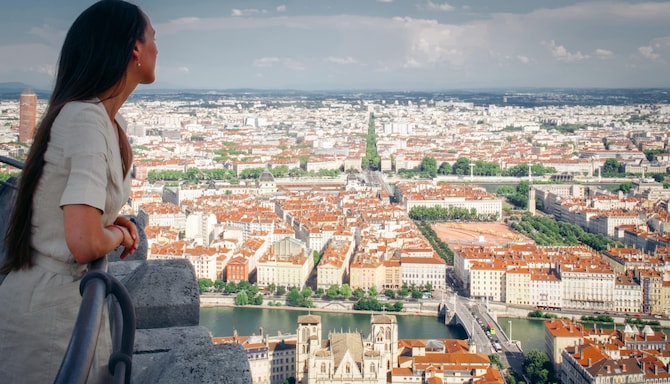 View from the Basilica of Fourvière