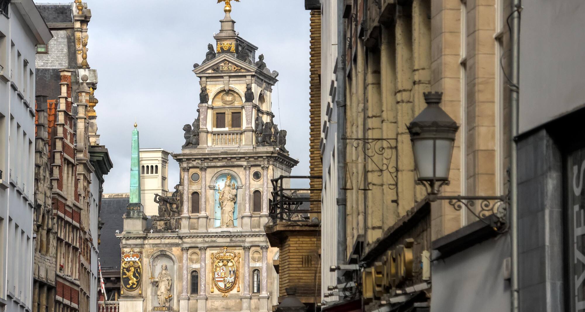 View of Antwerp City Hall