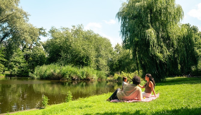 Family at Vondelpark