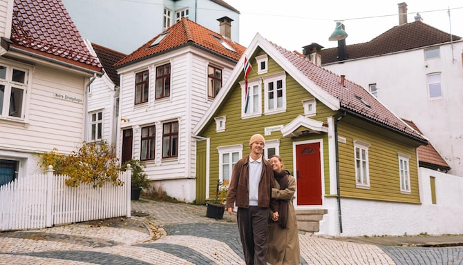 City center of Bergen