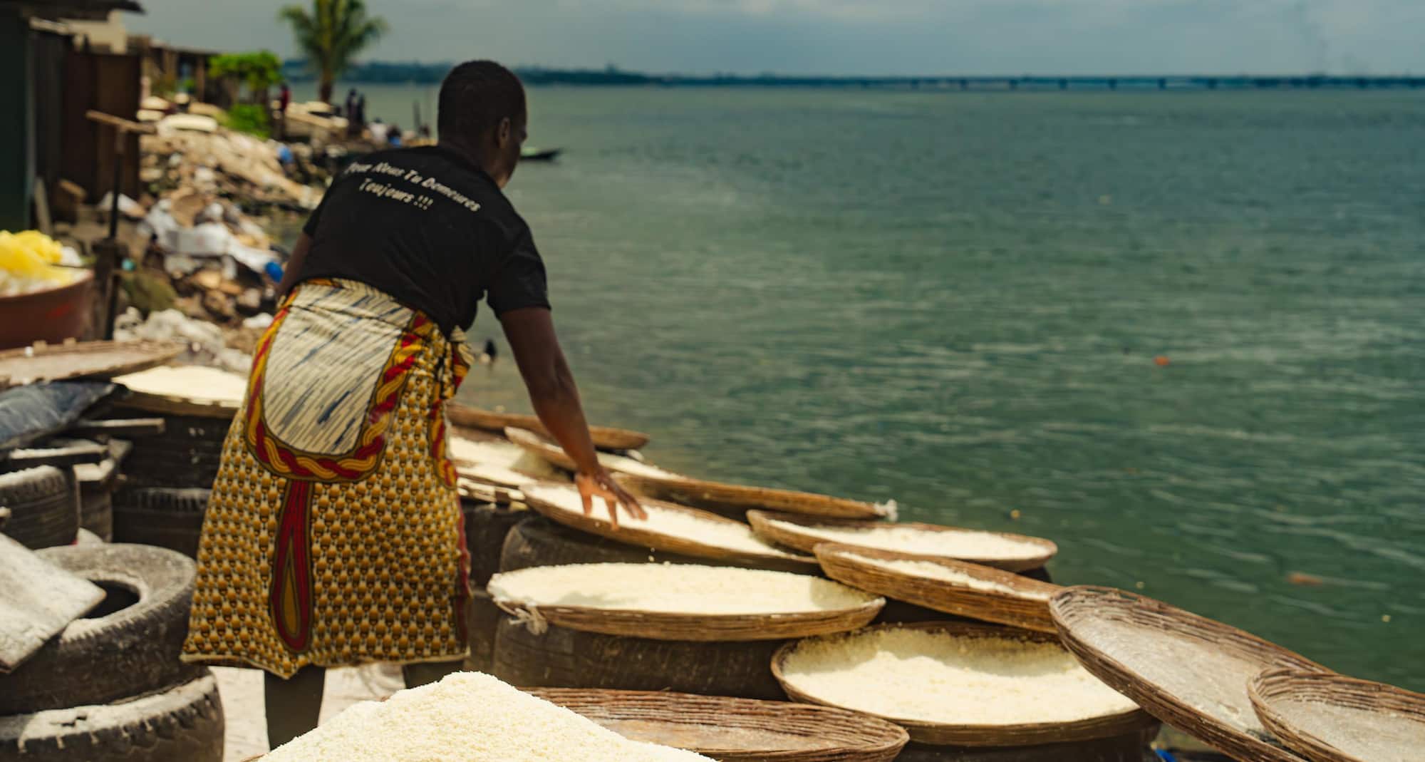 Attieke production