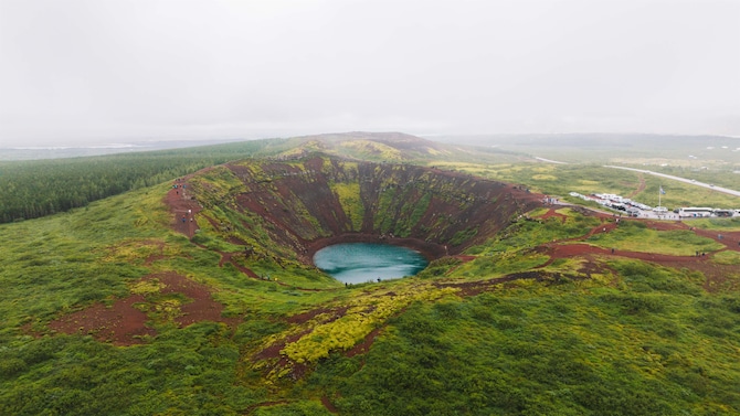 Kerið Crater 